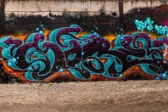 Graffiti-panorama. Foto: Lise Peltola