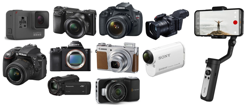 Alle kameraer nu om dage kan optage video - og medlemmerne er velkomne til at benytte dem om torsdagen!